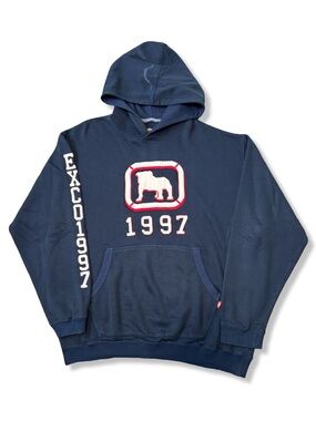 Vintage 90s/Y2K Exco Jeans Hoodie